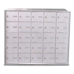 View Rear Loading 25-Door Horizontal Mailbox